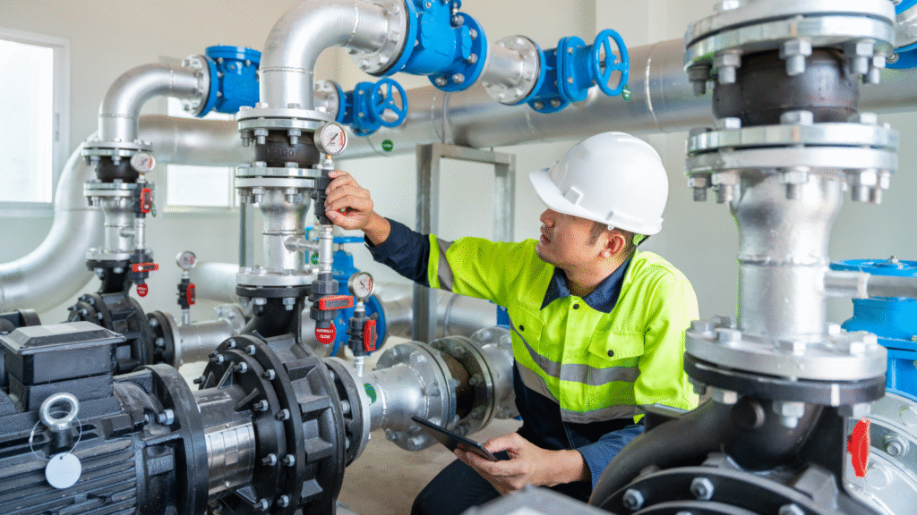 Water engineering facility with drought-adaptive infrastructure and water management systems