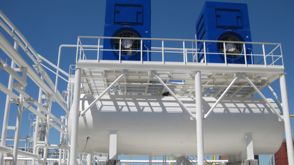 Modern modular cooling tower system supporting smart water treatment technologies
