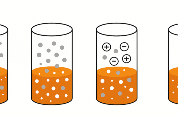 How does ion exchange work: in illustration