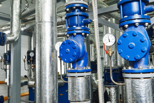 Industrial boiler and cooling system pipes protected by advanced scale inhibitors